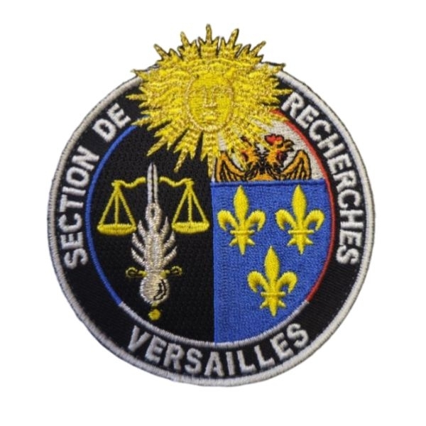 Ecusson brodé Section De Recherche Versailles