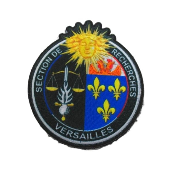 Ecusson Brodé Sublimé Section De Recherche Versailles