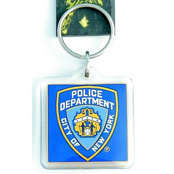 PORTE-CLES CARRE NYPD NAVY