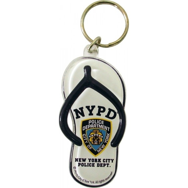 PORTE-CLES TONG NYPD WHITE