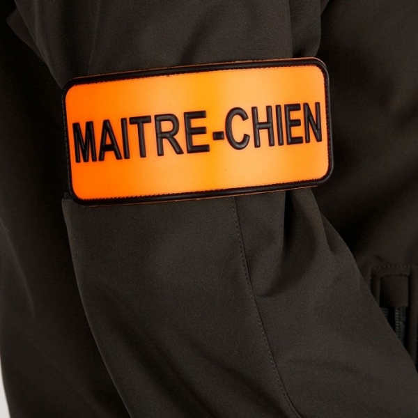 BRASSARD MAITRE CHIEN GOMME