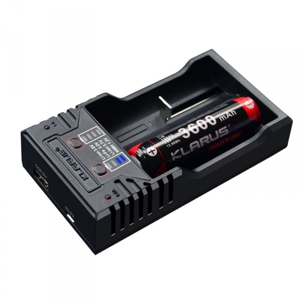 Chargeur Klarus pour 2 batteries rechargeables