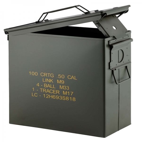 CAISSE À MUNITION ACIER OCCASION CAL. 50