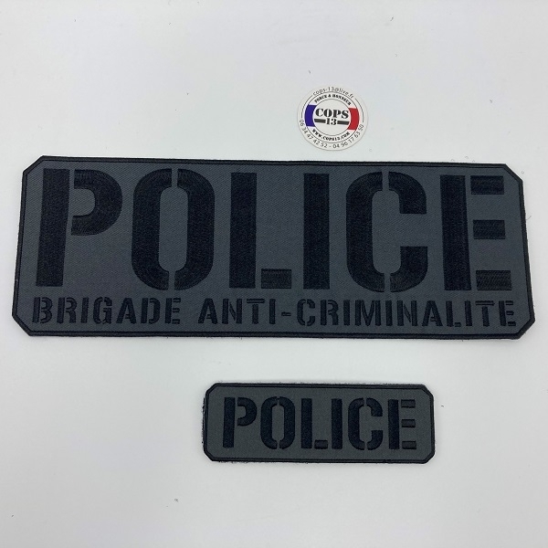 PACK BANDES POLICE BAC BASSE VISIBILITE