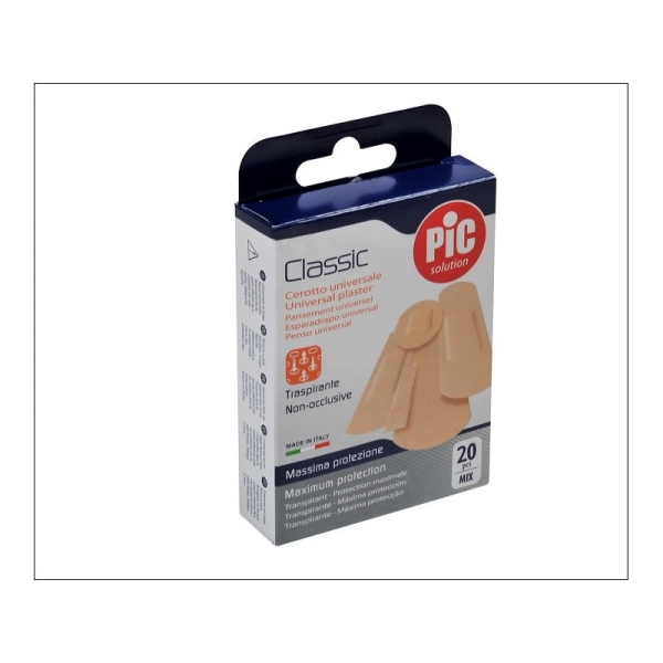 Pansements Classic Assortis 20 PCS