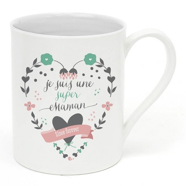 Mug Céramique Super Maman