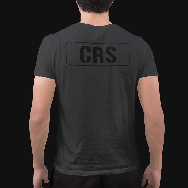 TEE SHIRT CRS HOMME GRIS FONCE