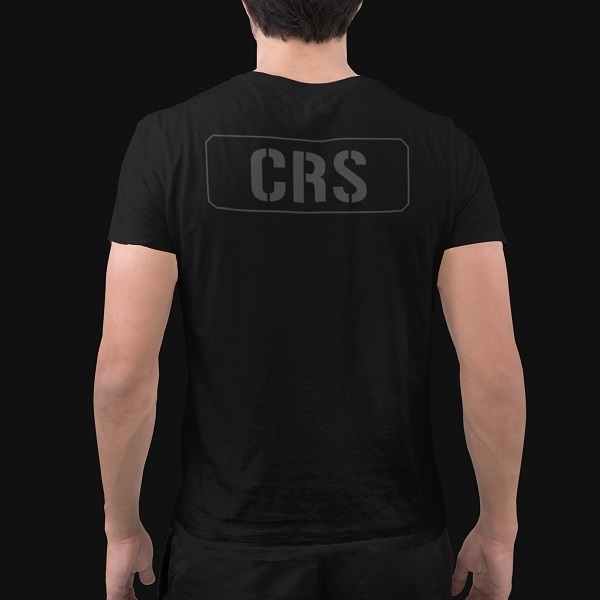 TEE SHIRT CRS HOMME NOIR