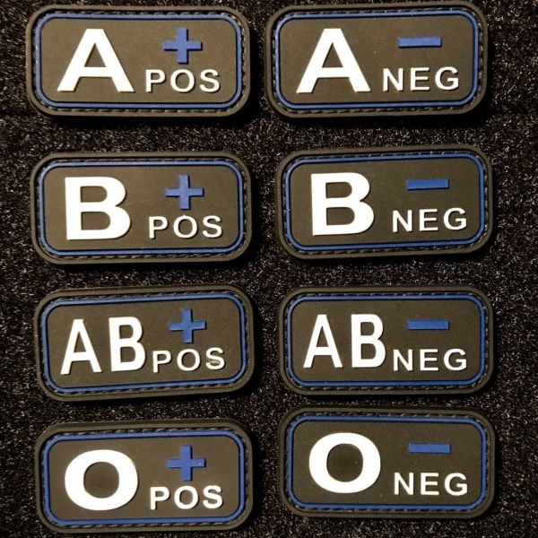 TBLF - Patch groupe sanguin