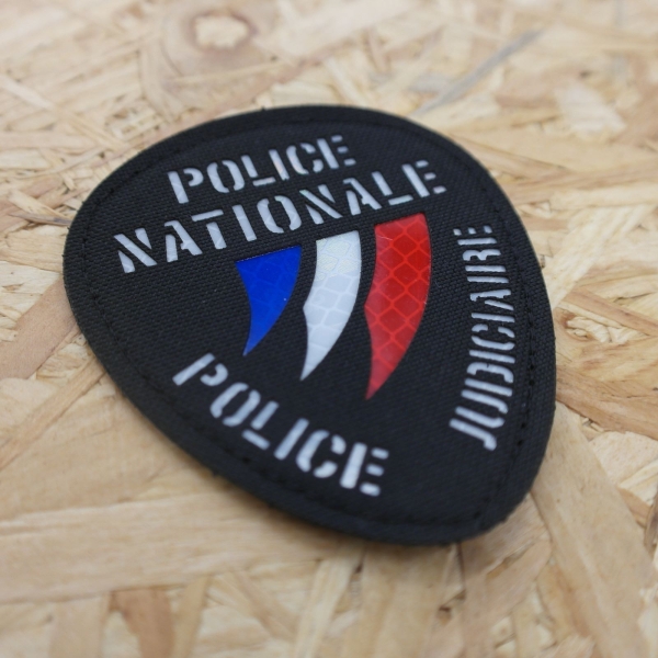 ECUSSON POLICE JUDICIAIRE DECOUPE LASER
