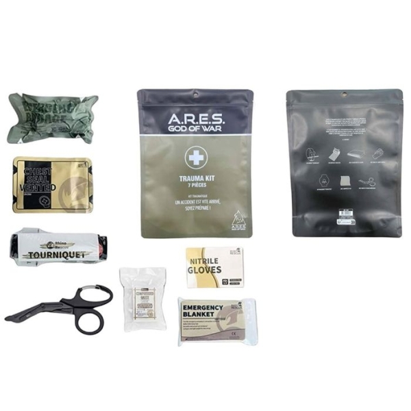 Kit Medical Trauma 7 Pièces
