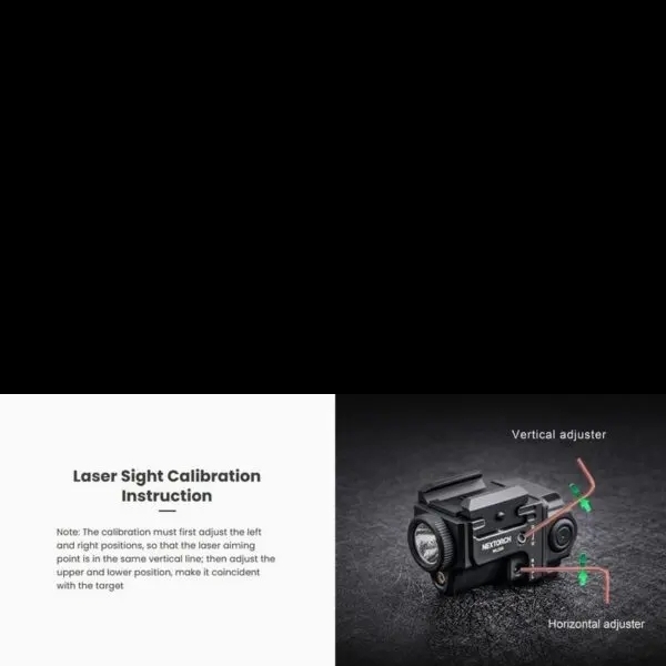 Lampe Arme 650 Lumens Laser Rouge