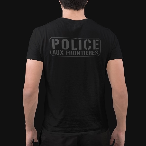TEE SHIRT PAF NOIR HOMME