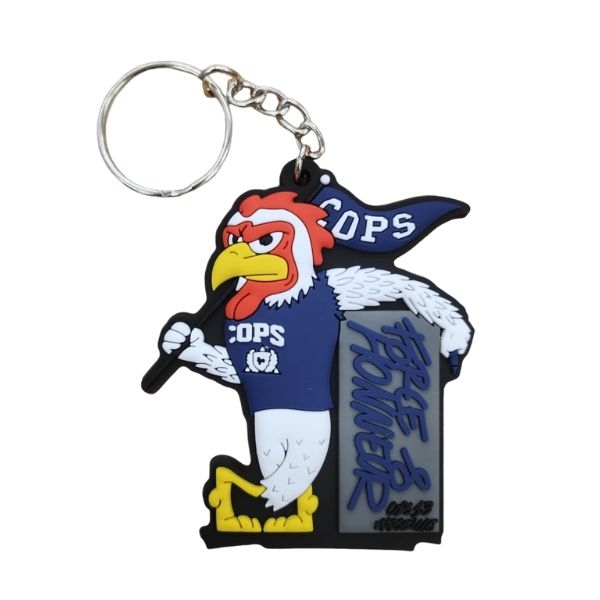 PORTE CLEFS PVC COQ COPS