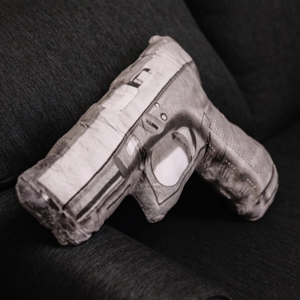 Oreiller Pistolet