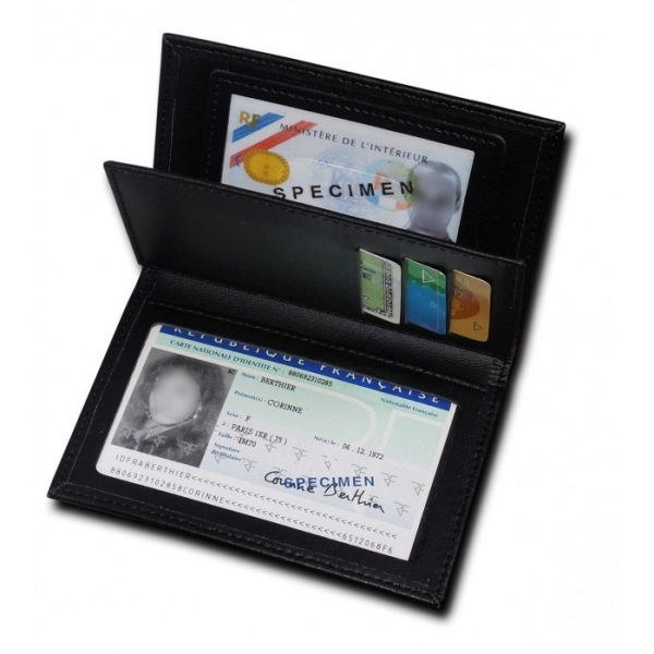 PORTE CARTE ADMINISTRATIF 3 VOLETS BILLET