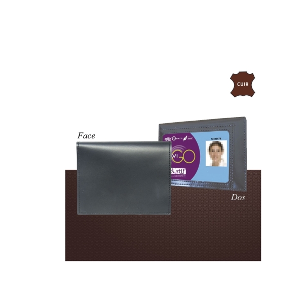 PORTE FEUILLE 2 VOLETS AVEC CARTE NAVIGO SANS MEDAILLE