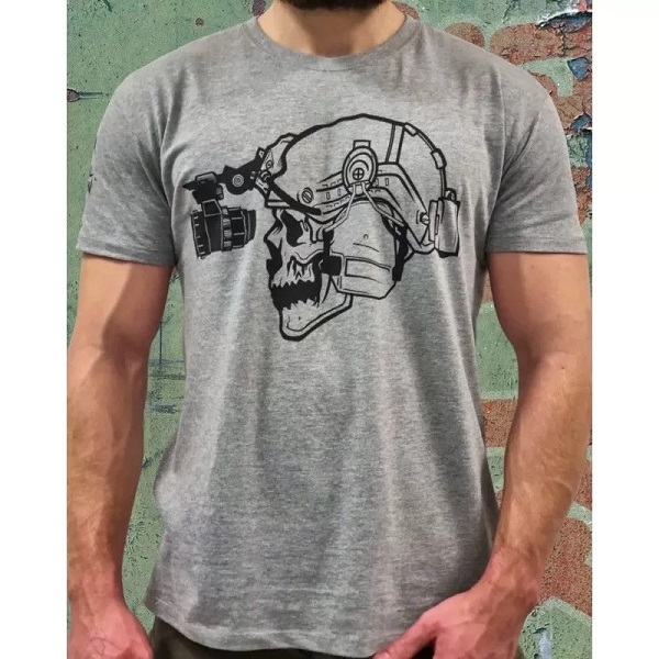 Tee Shirt SKEDA Heather Grey